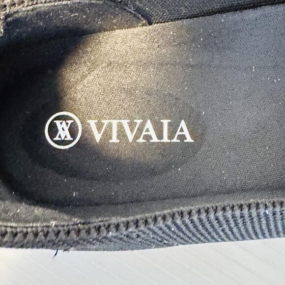 VIVAIA Shoes Womens 7 Black Knit Loafers Slip On Cat Flats Lightweight Comfort - Picture 9 of 11